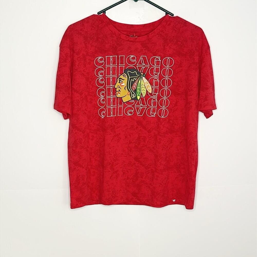 Kids Fanatics NHL Blackhawks  Tee Size Medium